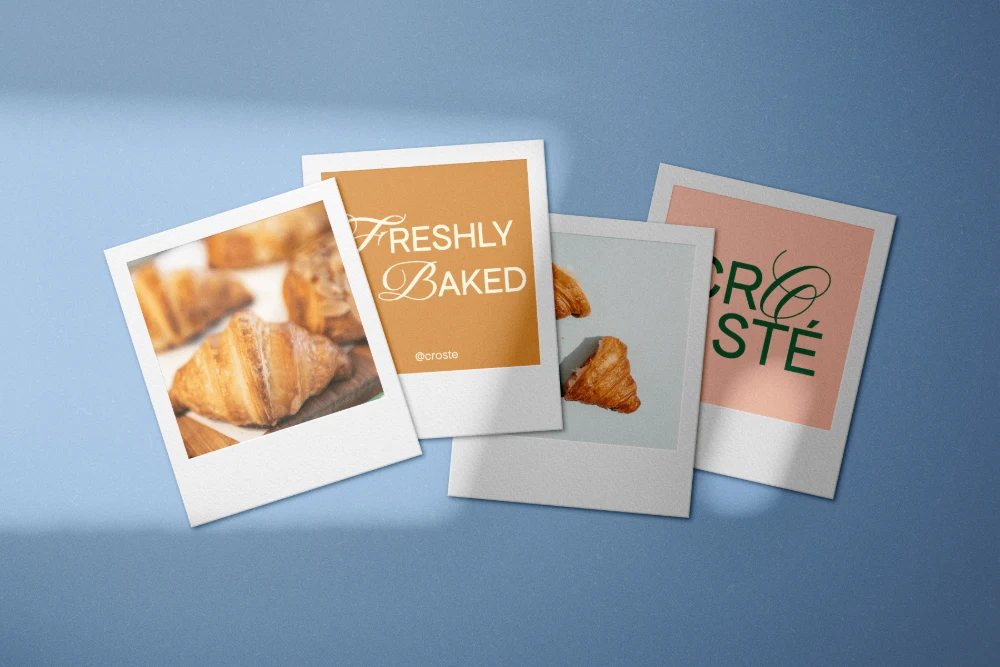 Modern bakery identity